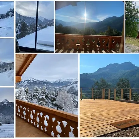 Vue Panoramique 샬레 Uvernet-Fours